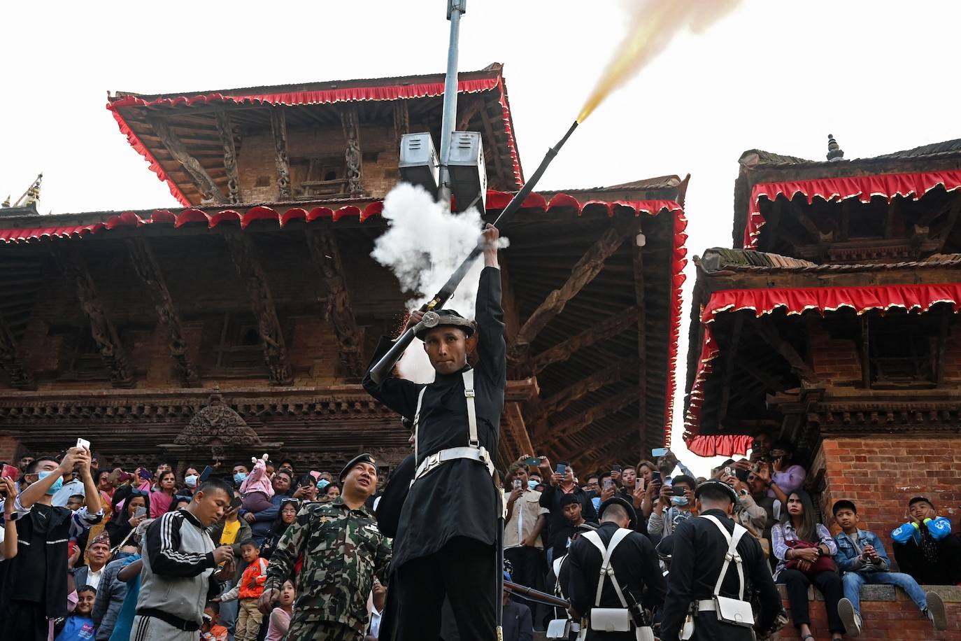 Nepal celebra el festival Dashain