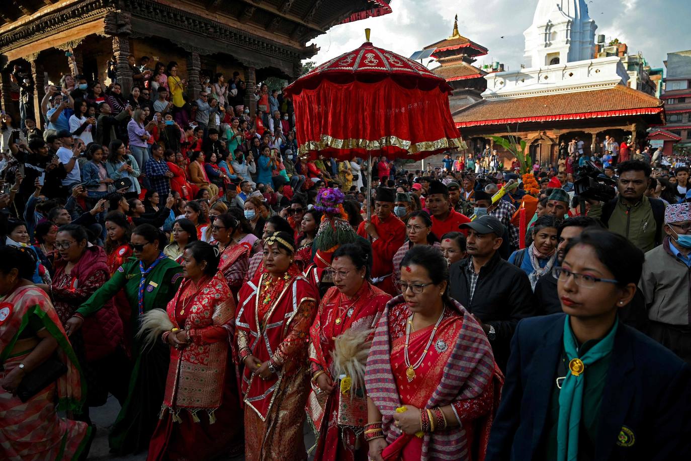 Nepal celebra el festival Dashain