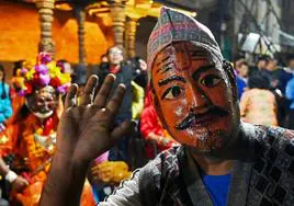 Nepal celebra el festival Dashain
