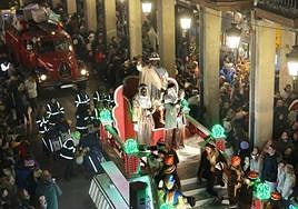 Carroza de Baltasar.