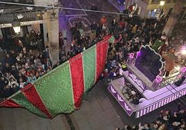 Carroza de la Cabalgata de Reyes.