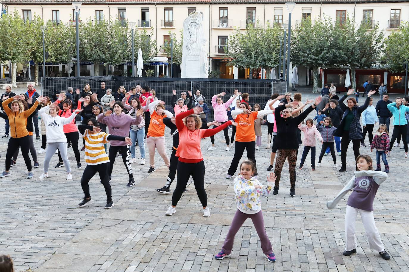 Zumba para visibilizar el TDAH en Palencia