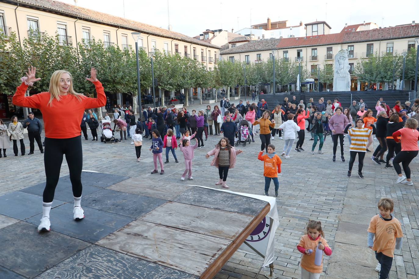 Zumba para visibilizar el TDAH en Palencia