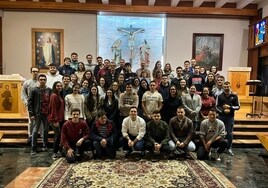 60 jóvenes cofrades vallisoletanos pertenecientes JOHC Valladolid a participan en X Encuentro Nacional de Jóvenes de Hermandades y Cofradías.