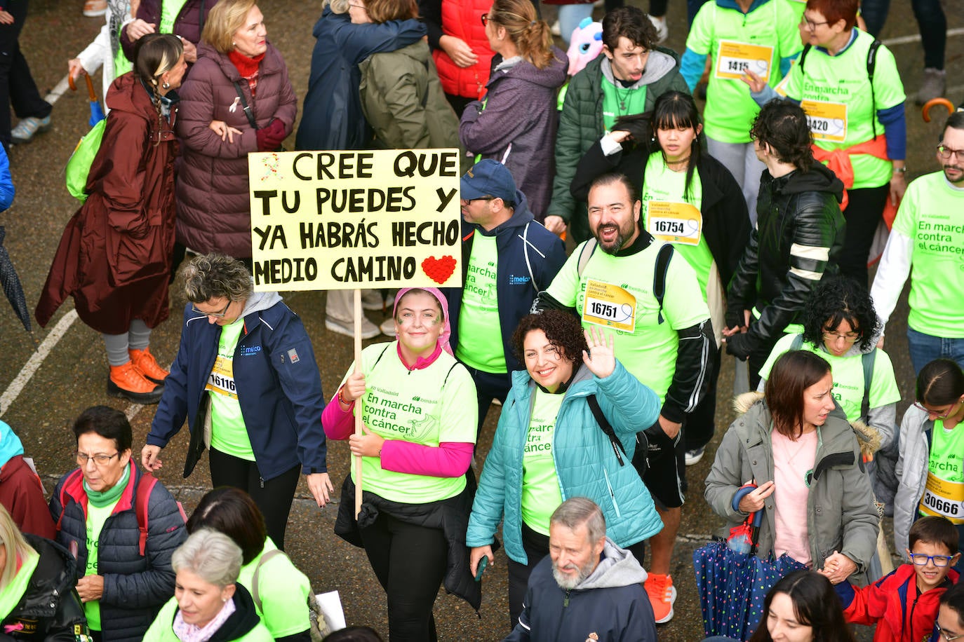 En imágenes, la XII Marcha contra el Cáncer de Valladolid (2/5)