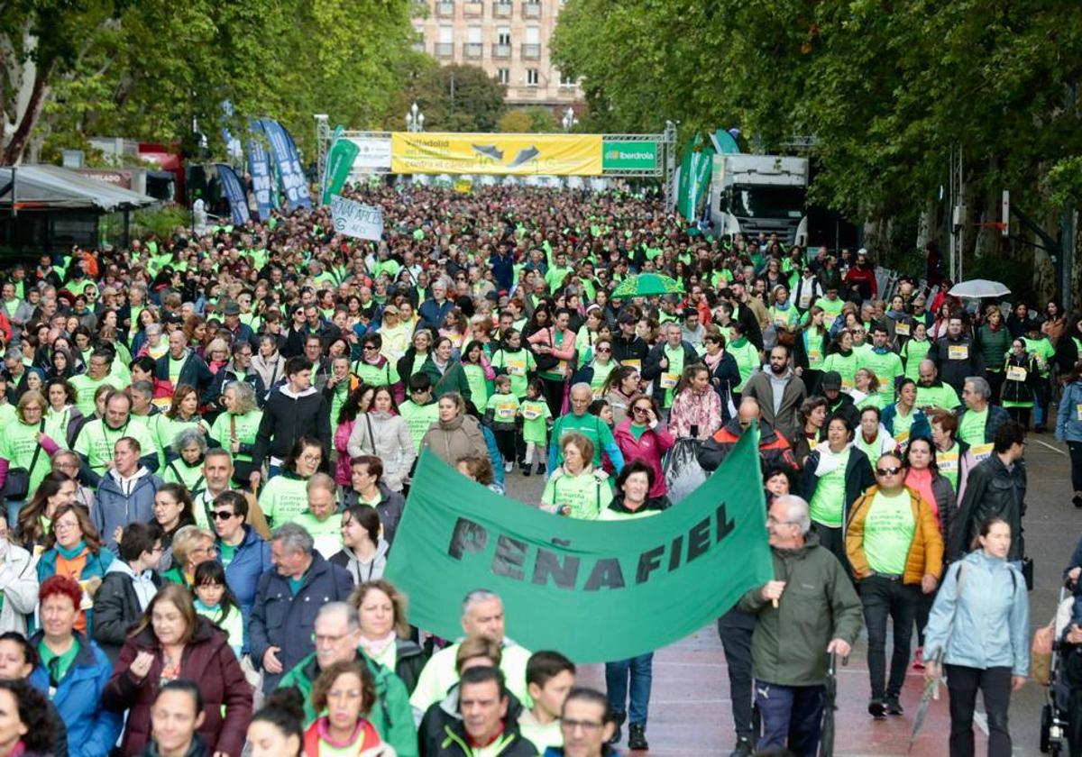 La Marcha contra el Cáncer reúne a más de 46.500 participantes pese a la amenaza de lluvia