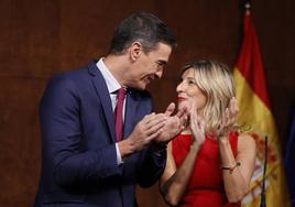 Pedro Sánchez y Yolanda Díaz.