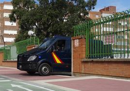 Instalaciones de la Comisaría de Policía Nacional en Delicias.
