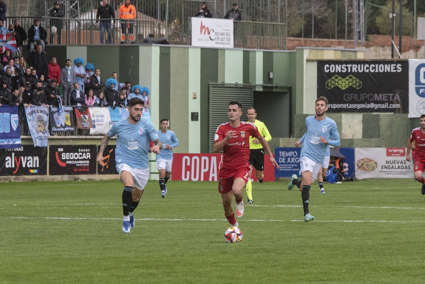 El Turégano - Celta de Copa del Rey, en imágenes