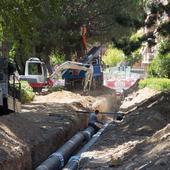 Las obras de la red de calor mantienen varias calles cortadas en Valladolid