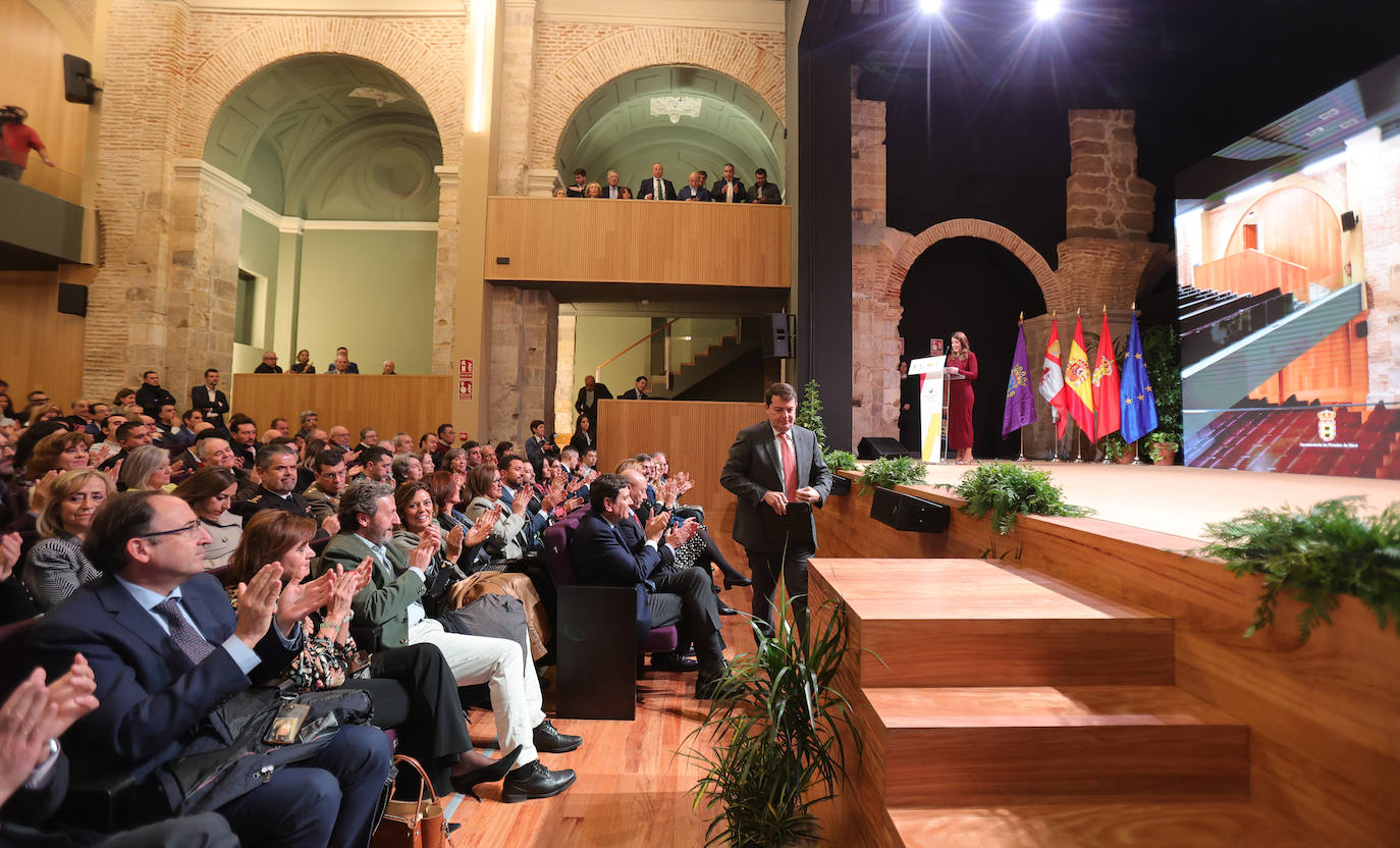 Inauguración del centro de artes escénicas de Paredes de Nava