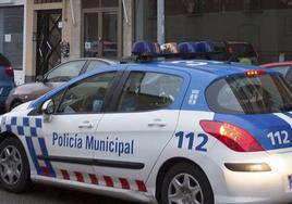 Coche de la Policía Local de Zamora.