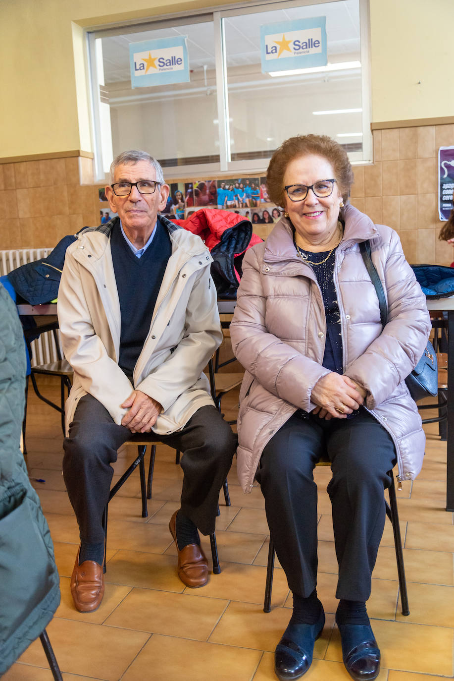 Los alumnos de La Salle culminan un proyecto sobre historia con sus abuelos