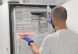 Cantro Nacional de la Gripe, en el Clínico de Valladolid.