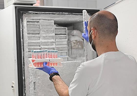 Cantro Nacional de la Gripe, en el Clínico de Valladolid.