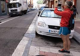 Imagen de archivo de la calle Águila, donde tuvo lugar la presunta agresión.