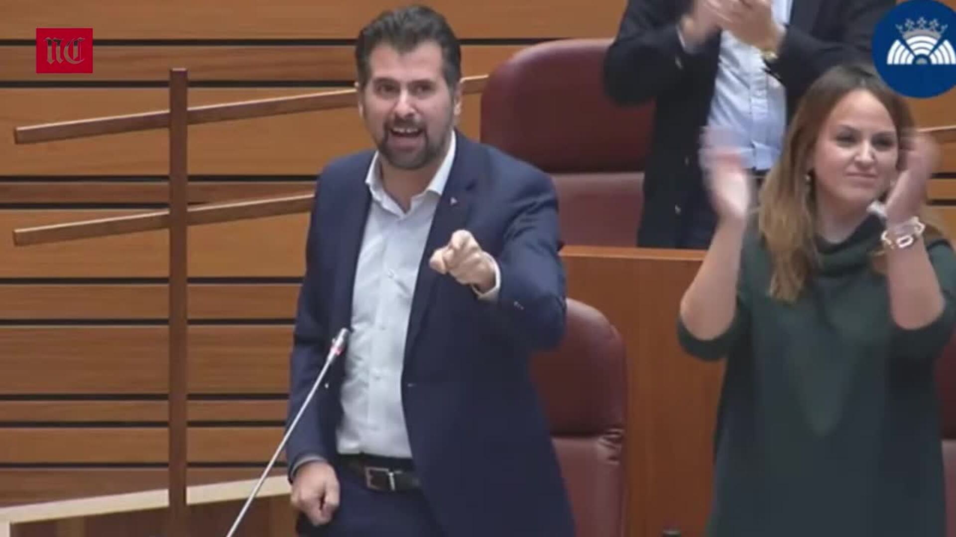 Vídeo de la bronca en las Cortes de Castilla y León