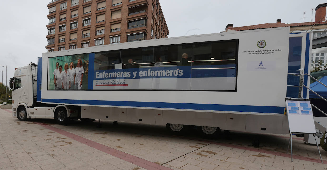 La ruta de las enfermeras llega a Palencia