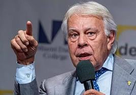 Felipe González, expresidente del Gobierno, en una imagen de archivo.