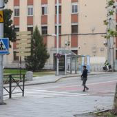 Una herida leve en un alcance entre dos turismos en la avenida Padre Claret