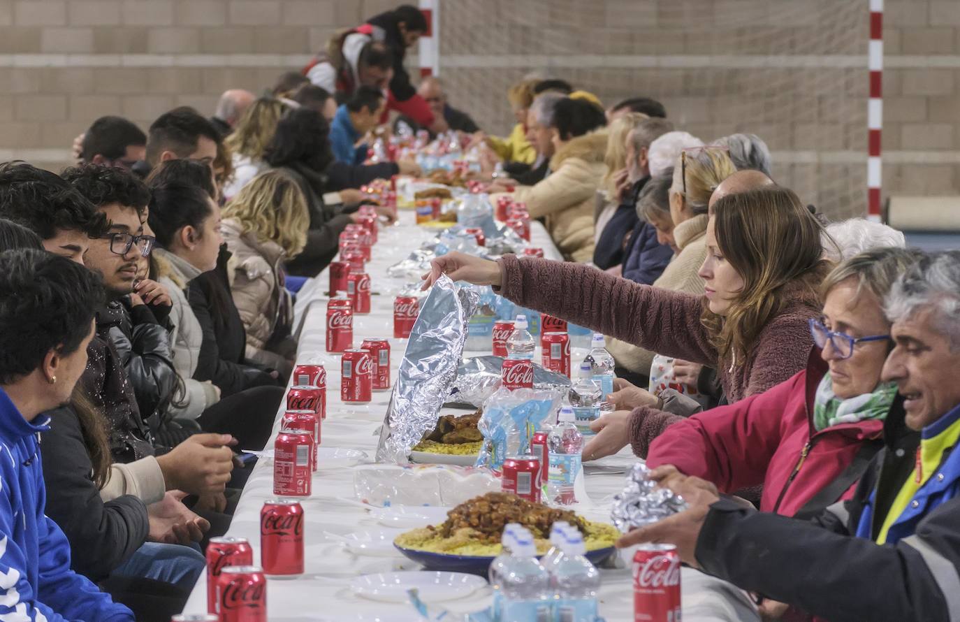 Comida de hermandad en Riaza
