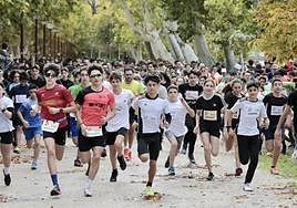 Participantes en la carrera Rio Running