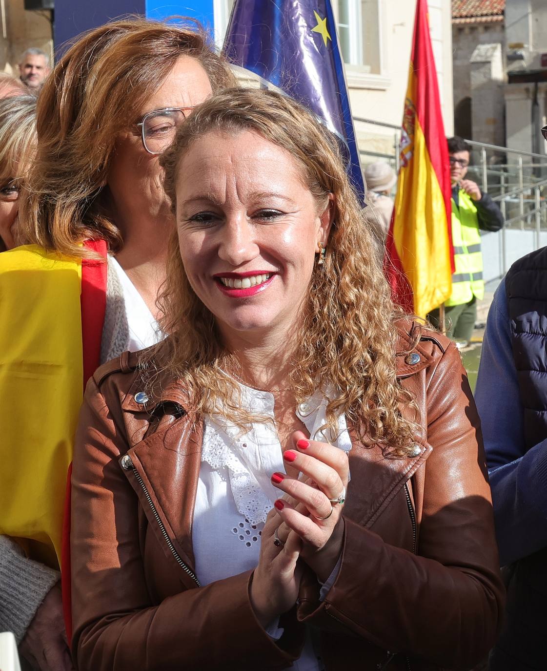 Los palentinos claman contra la amnistía en la Plaza Mayor