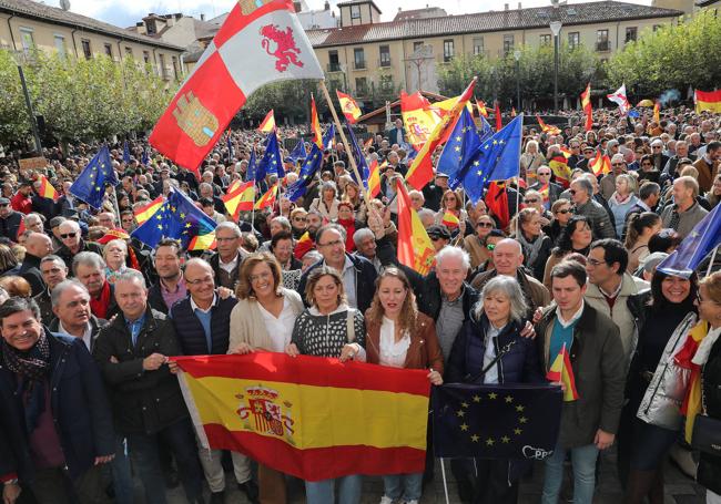 Concentración en Palencia.