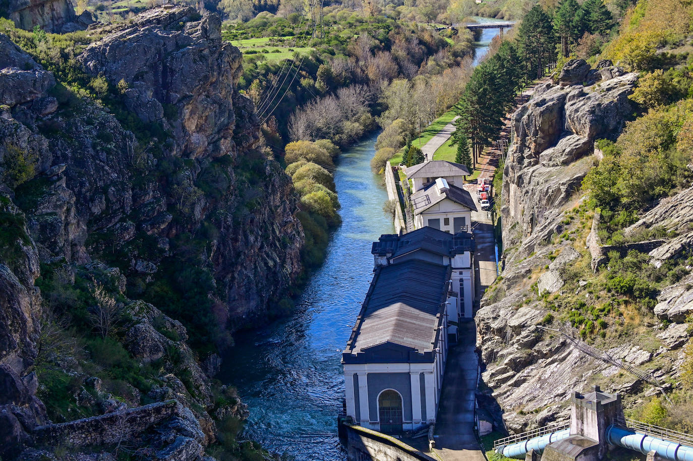 Estado actual del embalse de Camporredondo, en el Sistema de Carrión