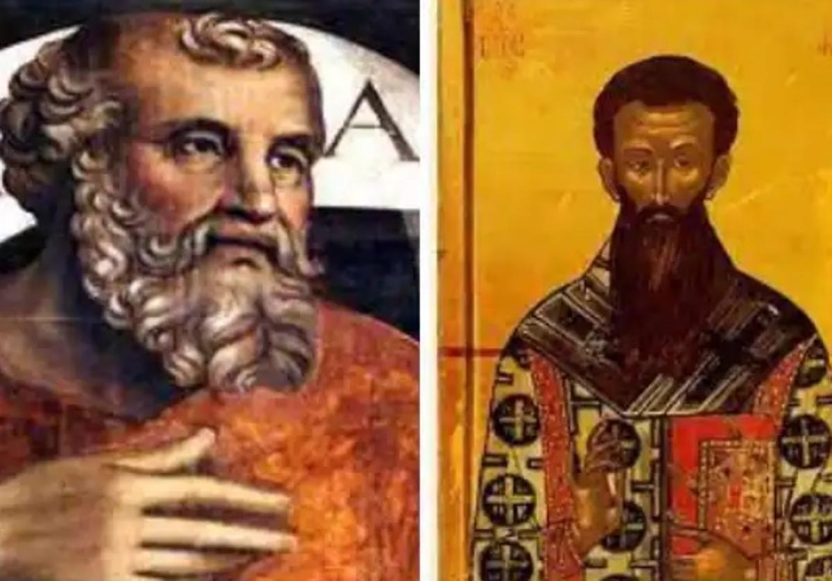 Santo Profeta Abdías y San Bárlaam.