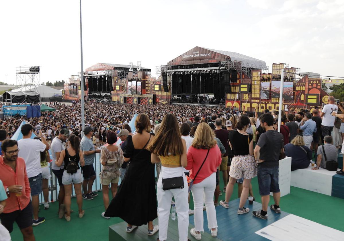 Público asistente al Sonorama, en Aranda de Duero, en una edición pasada.