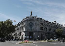 Sede del Banco de España en Madrid.