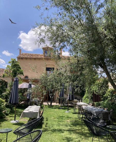 El jardín de Entretierras.