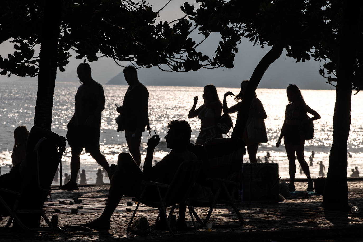 Calor agobiante en Brasil, con 58 grados de sensación térmica