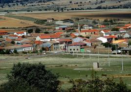 Vista de la localidad zamorana de Olmillos de Castro.