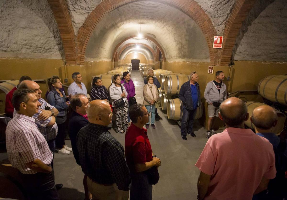 Visita guiada a una bodega de la provincia vallisoletana.