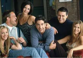 Protagonistas de las serie 'Friends'.