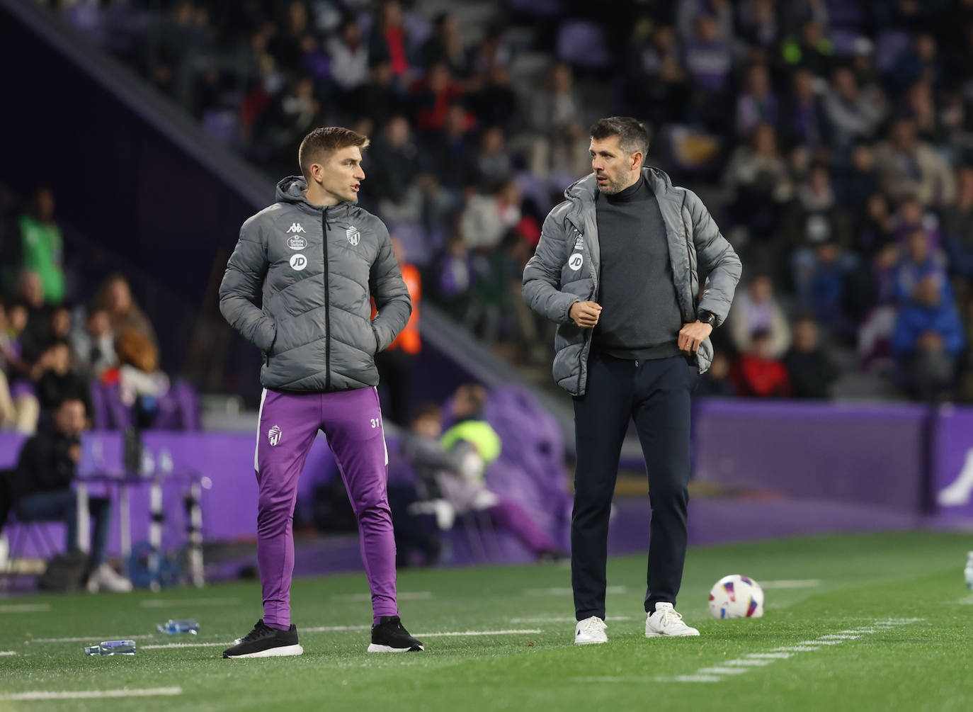 Las imágenes del partido entre el Real Valladolid y el Leganés