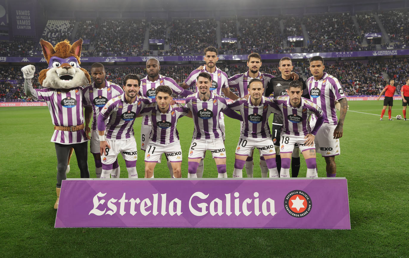 Las imágenes del partido entre el Real Valladolid y el Leganés