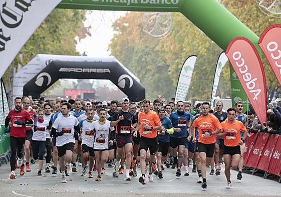 Pistoletazo de salida a la prueba.