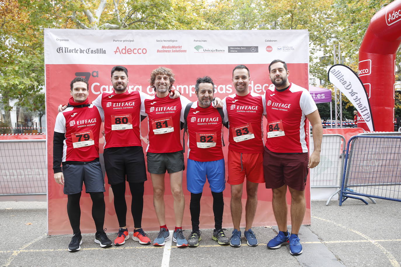 En imágenes, los equipos participantes en la VII Carrera de Empresa Adecco (4/13)