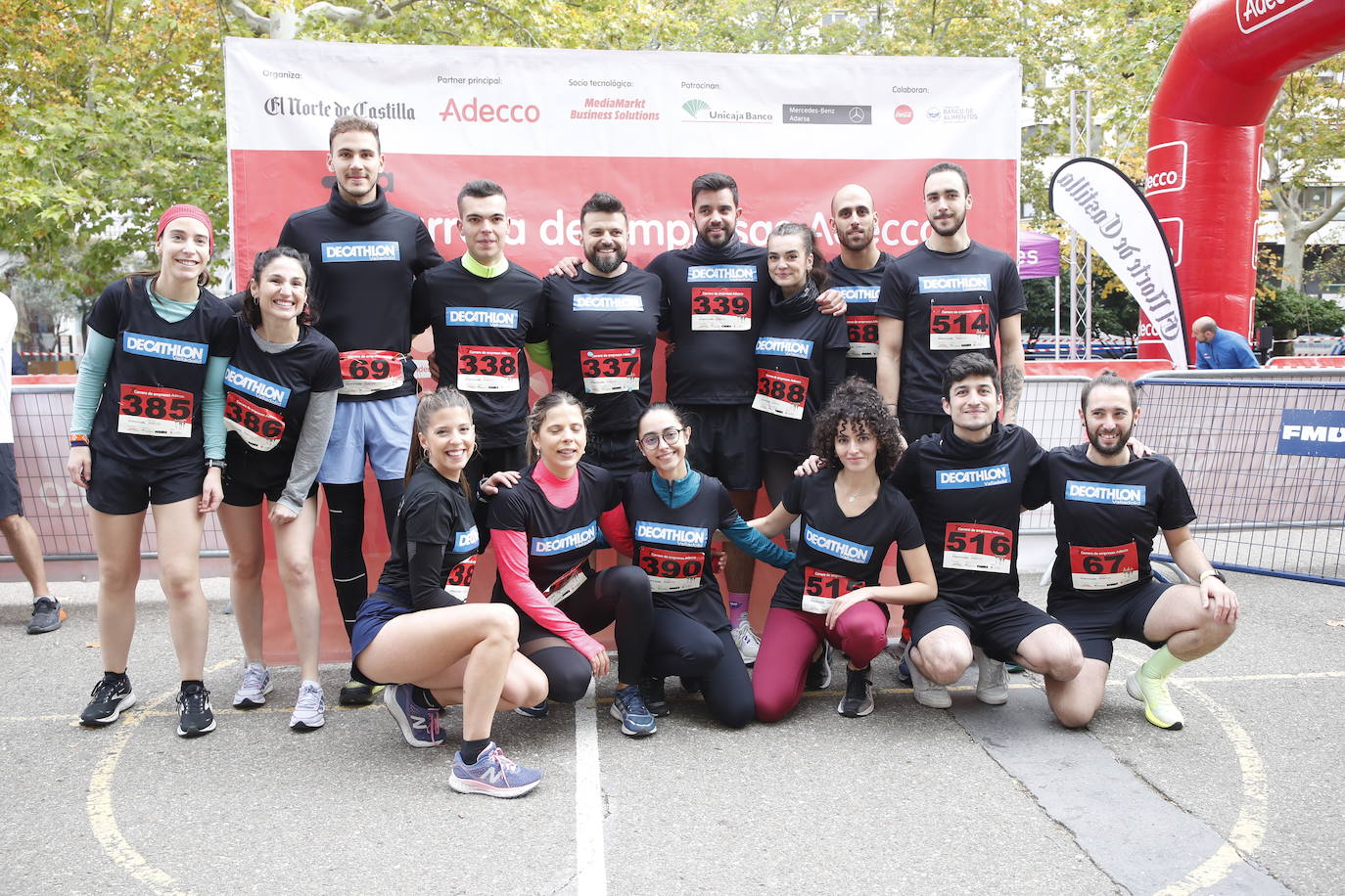 En imágenes, los equipos participantes en la VII Carrera de Empresa Adecco (5/13)