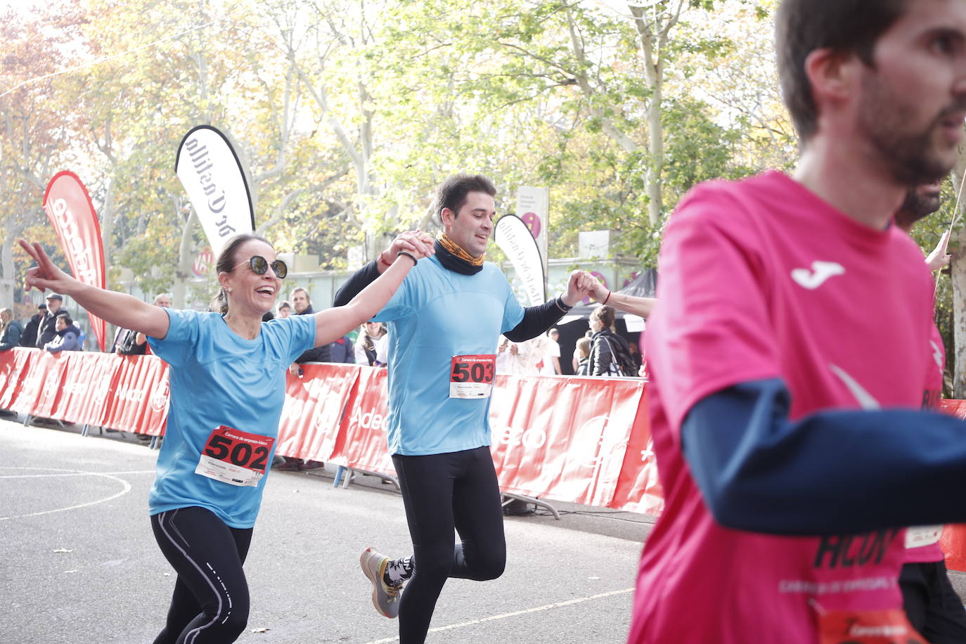 En imágenes, los equipos participantes en la VII Carrera de Empresa Adecco (11/13)