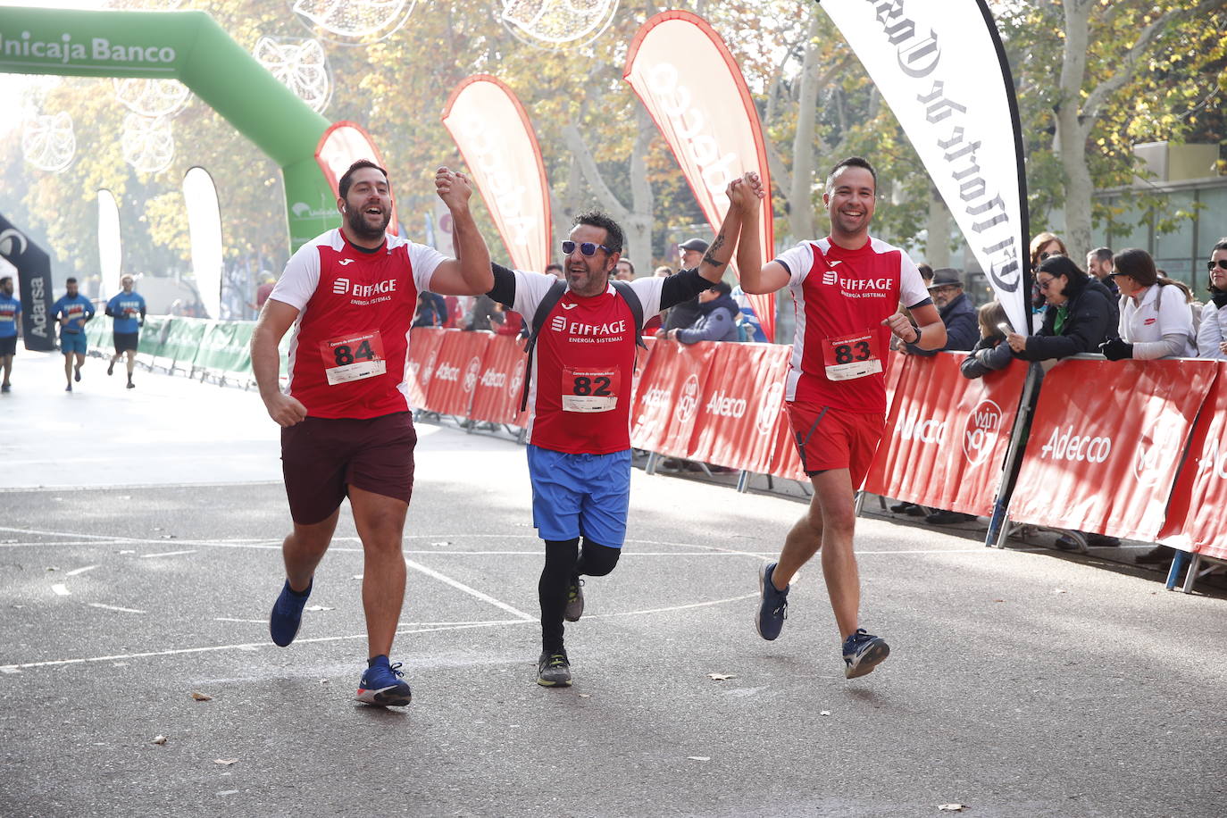 En imágenes, los equipos participantes en la VII Carrera de Empresa Adecco (12/13)