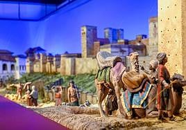 Belén instalado el año pasado en el Palacio de Pimentel.