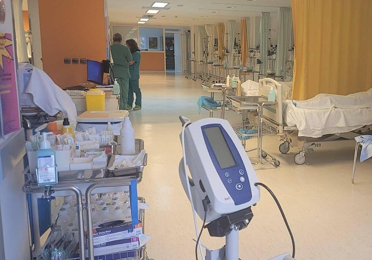 Equpos del Hospital de Palencia.