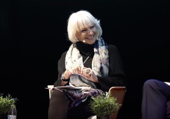 Teófila Martínez, durante su intervención en el foro.