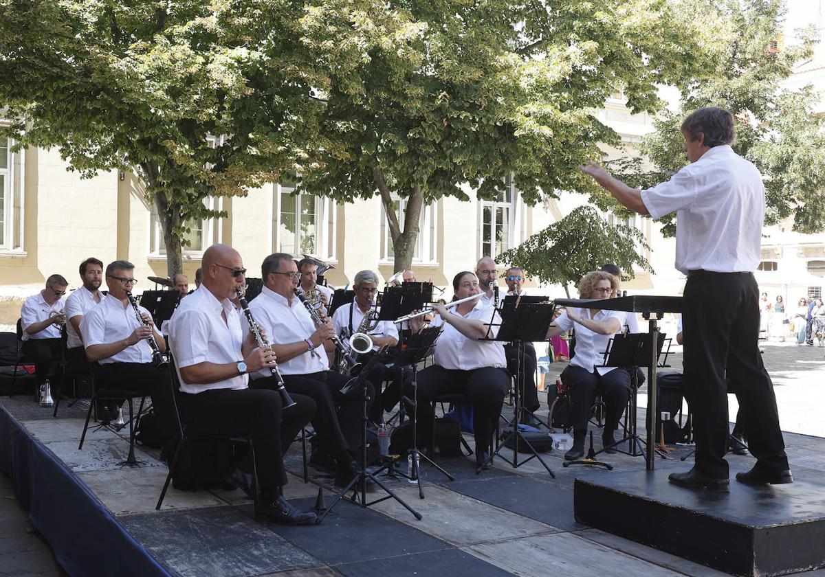 Concierto de la Banda Municipal de Música, este verano en la plaza de San Francisco.