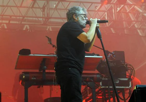 Iván Ferreiro en el festival Intro Music de Valladolid.