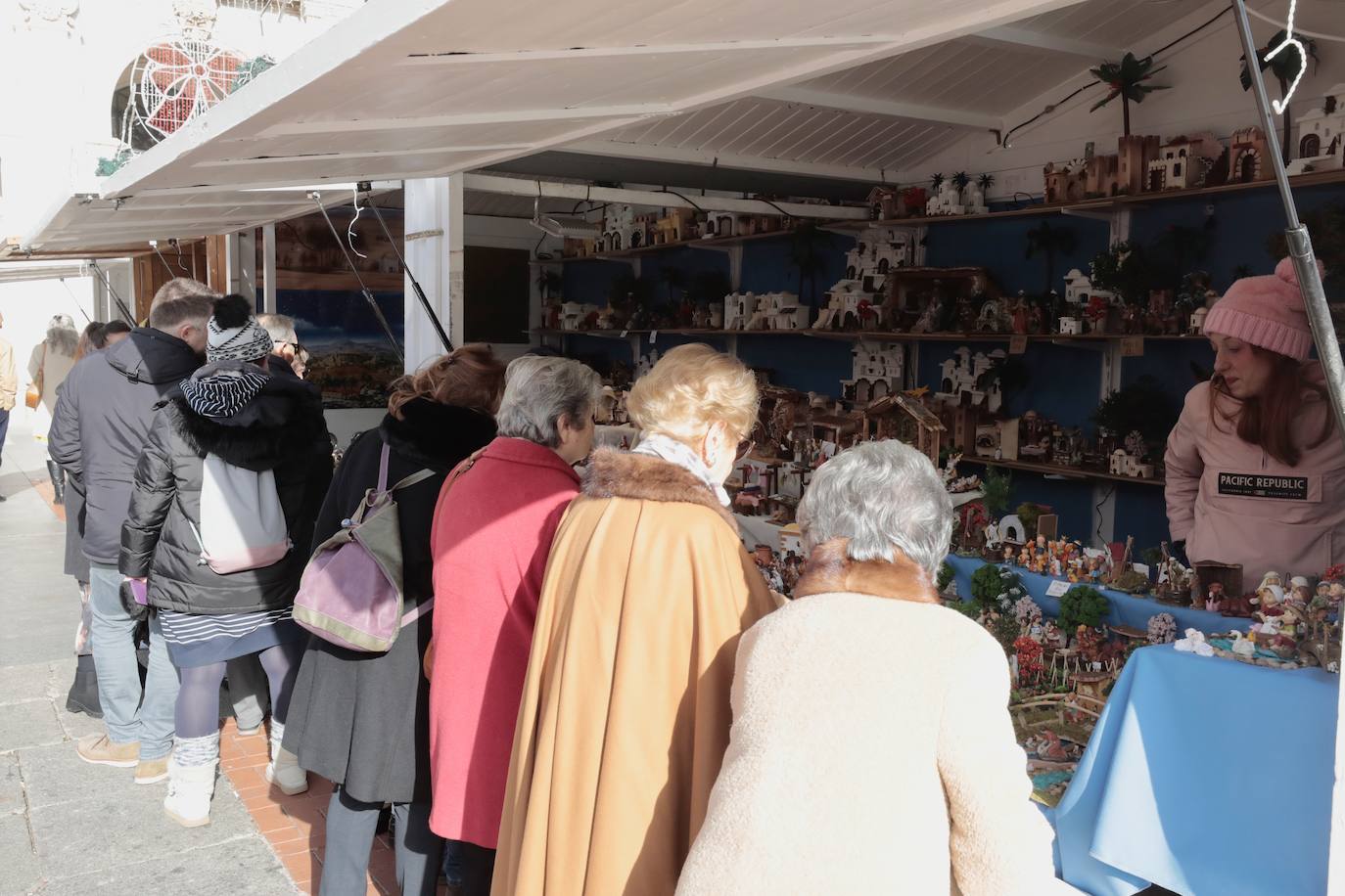 Imágenes del ambiente navideño en la Plaza Mayor (2/2)